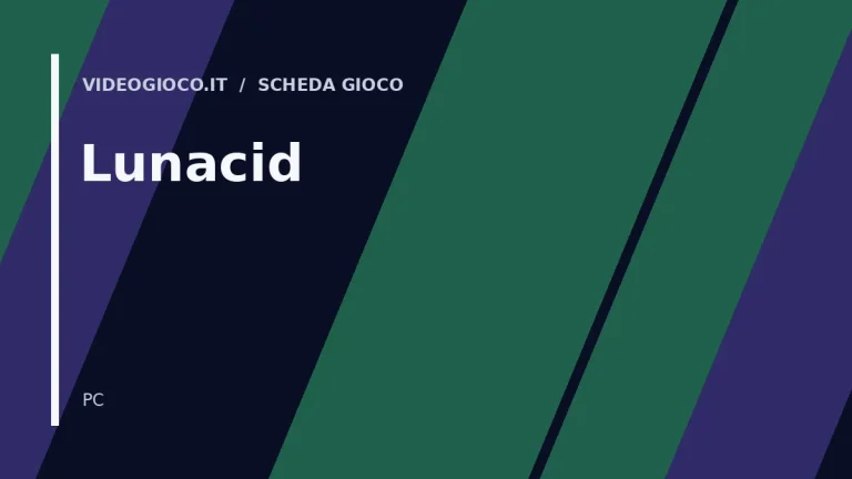 Visual grafico originale Videogioco.it dedicato al gioco Lunacid.