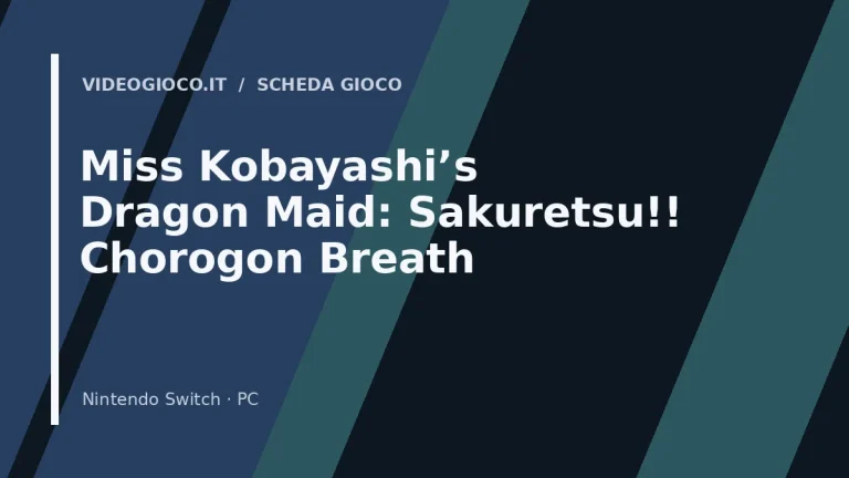 Miss Kobayashi’s Dragon Maid: Sakuretsu!! Chorogon Breath