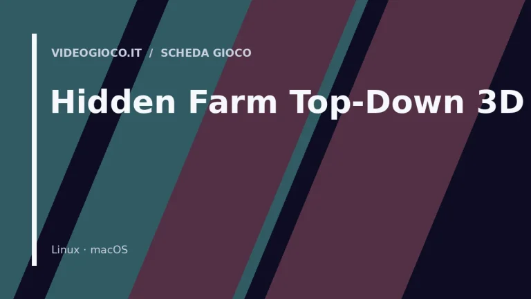 Hidden Farm Top-Down 3D