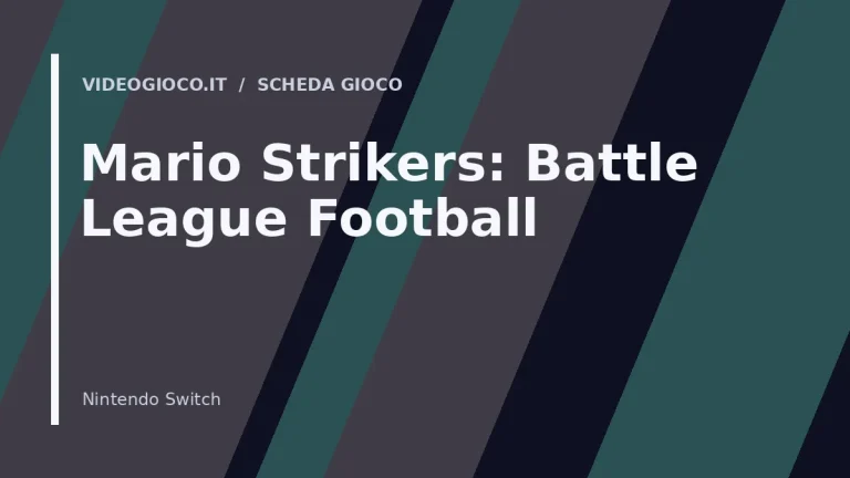 Copertina originale Videogioco.it per il gioco Mario Strikers: Battle League Football