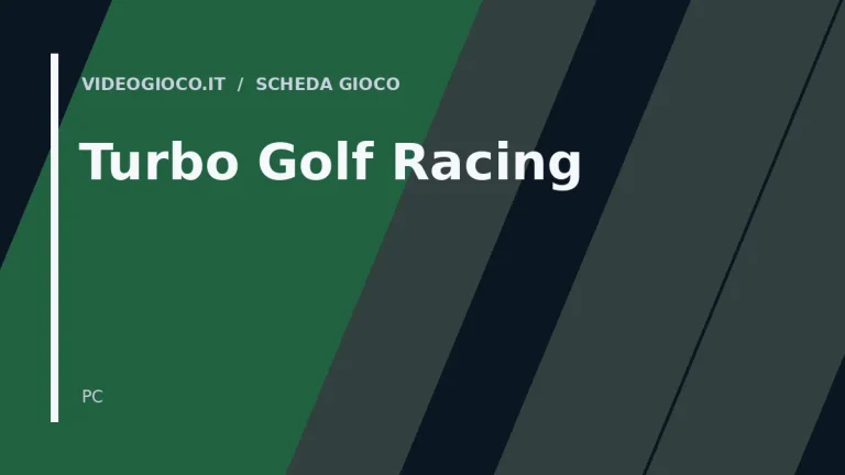 Visual di copertina per il gioco Turbo Golf Racing