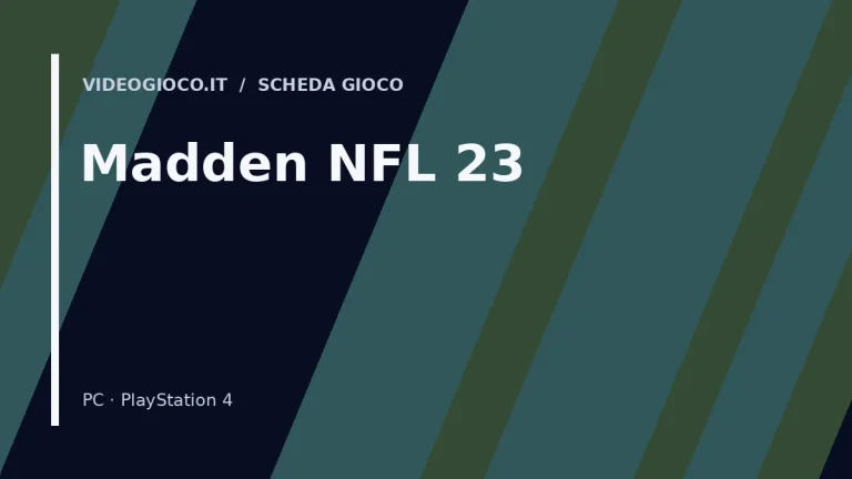 Visual di copertina per il gioco Madden NFL 23