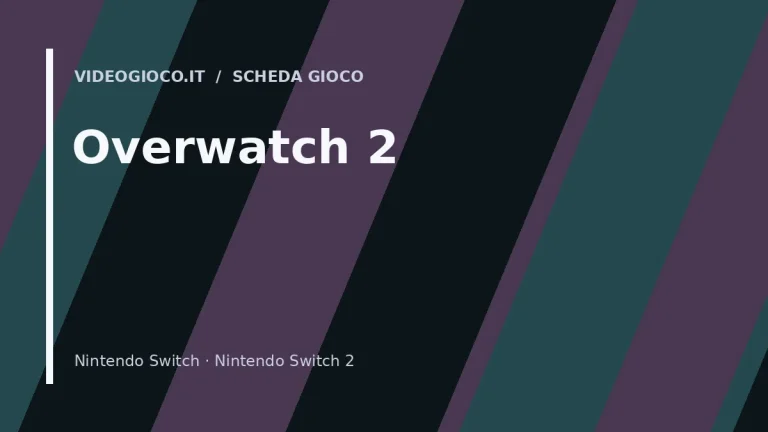 Visual grafico originale di Videogioco.it per il gioco Overwatch 2