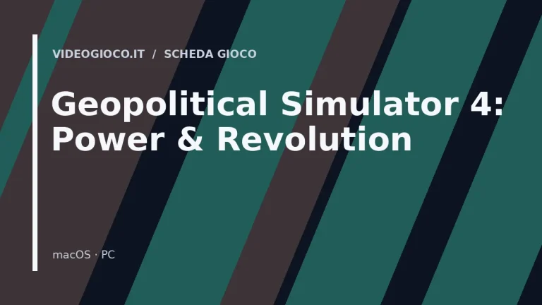 Geopolitical Simulator 4: Power & Revolution
