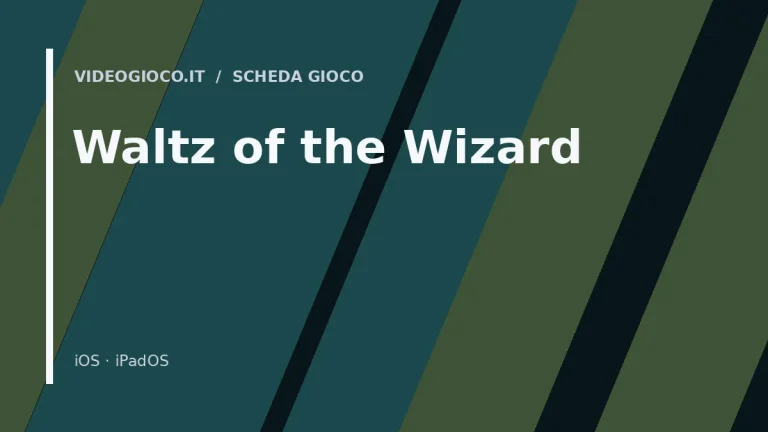 Visual grafico originale Videogioco.it per Waltz of the Wizard