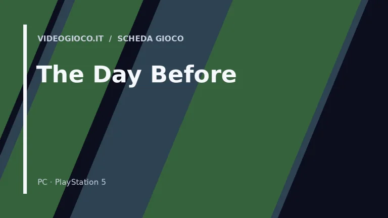 Copertina del gioco The Day Before