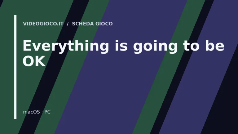 Everything is going to be OK