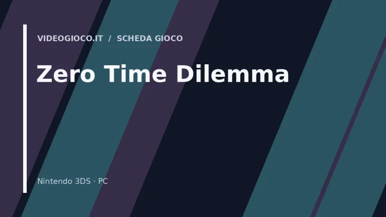 Zero Time Dilemma