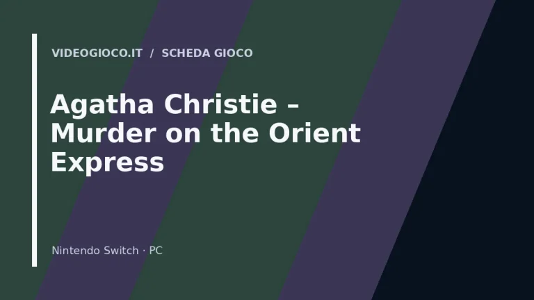 Agatha Christie – Murder on the Orient Express