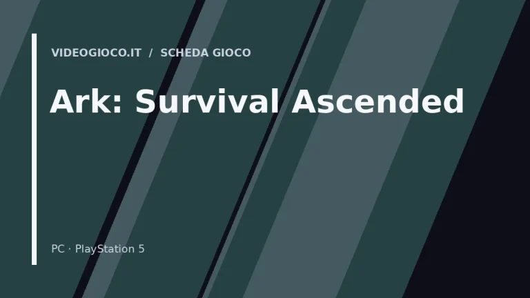 Copertina del videogioco Ark: Survival Ascended