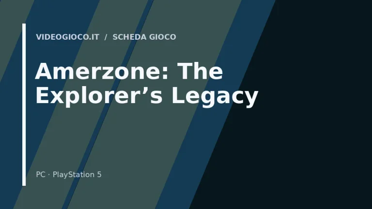 Amerzone: The Explorer’s Legacy