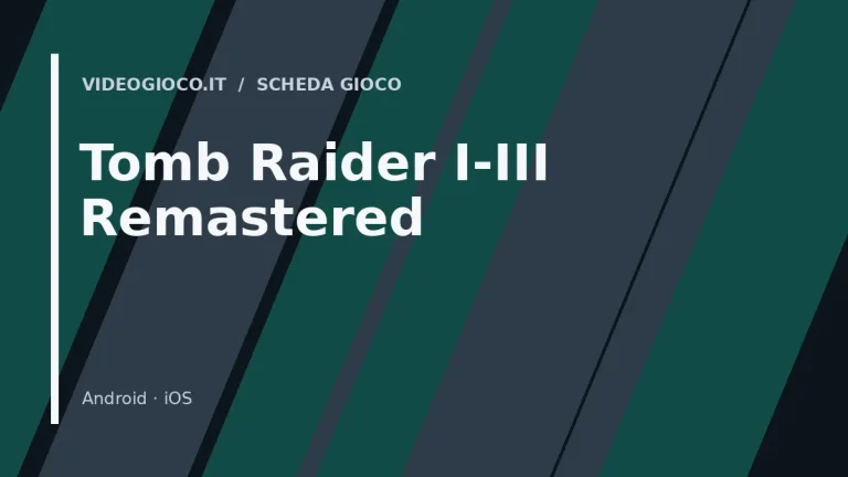 Tomb Raider I-III Remastered