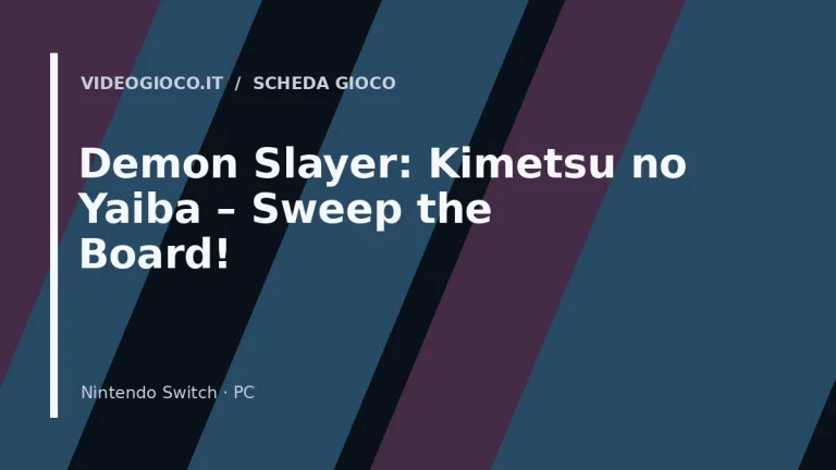 Demon Slayer: Kimetsu no Yaiba – Sweep the Board!