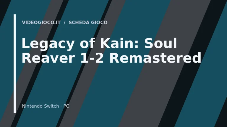 Legacy of Kain: Soul Reaver 1-2 Remastered