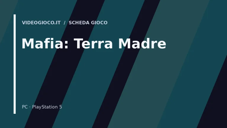 Mafia: Terra Madre