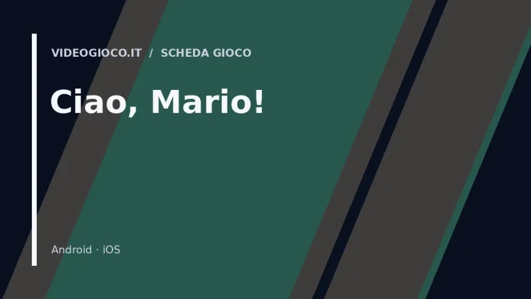 Ciao, Mario!