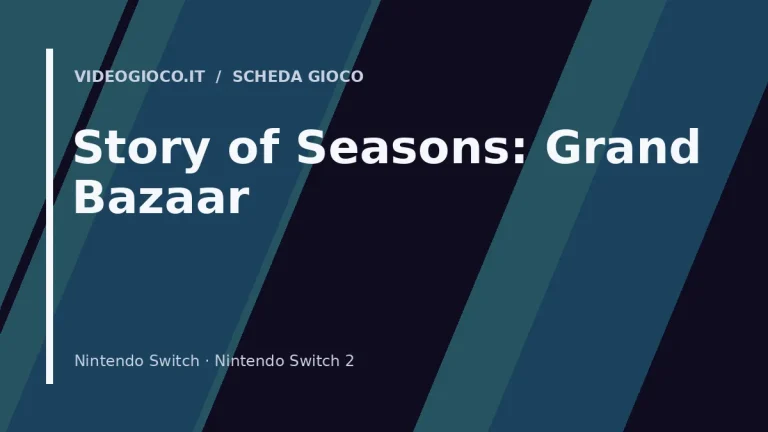 Story of Seasons: Grand Bazaar