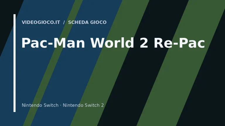 Visual grafico originale Videogioco.it per Pac-Man World 2 Re-Pac