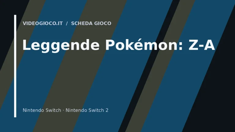 Leggende Pokémon: Z-A