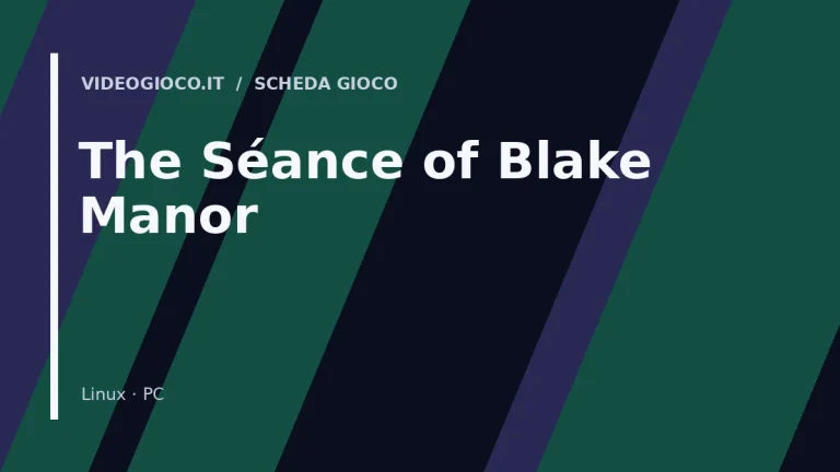 The Séance of Blake Manor