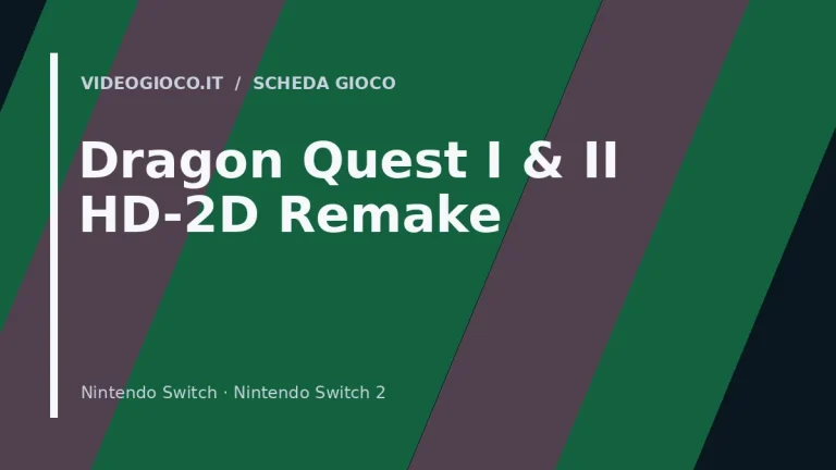 Dragon Quest I & II HD-2D Remake