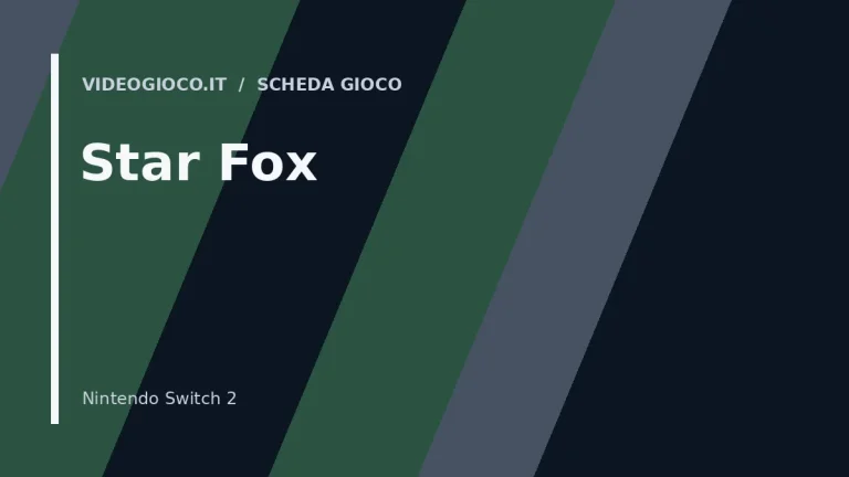 Copertina originale Videogioco.it per il videogioco Star Fox.