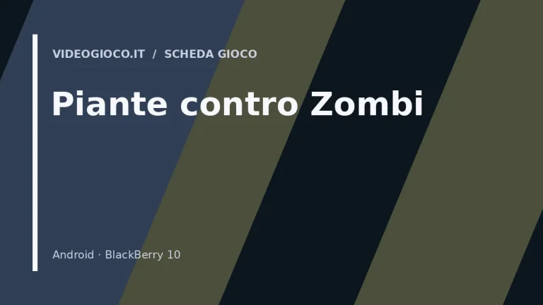 Piante contro Zombi
