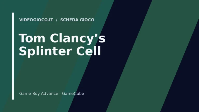 Tom Clancy’s Splinter Cell
