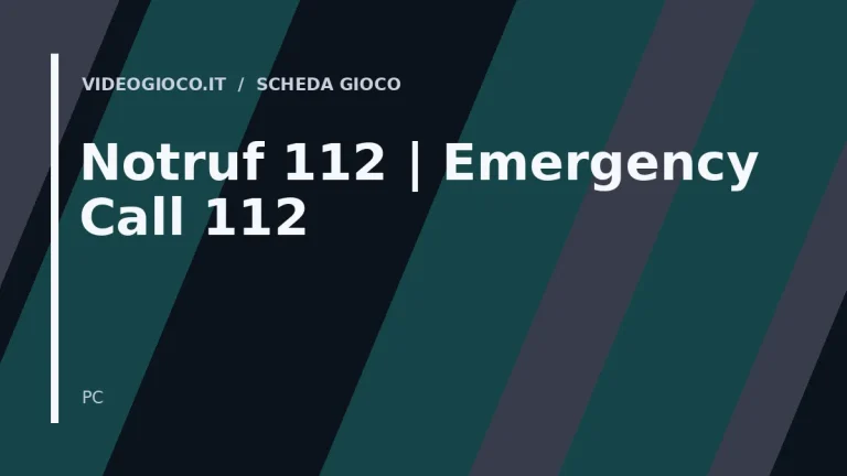 Notruf 112 | Emergency Call 112