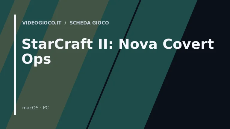 StarCraft II: Nova Covert Ops