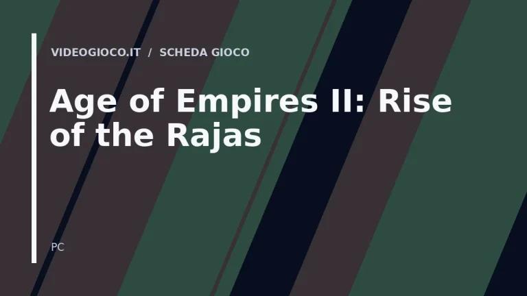 Age of Empires II: Rise of the Rajas