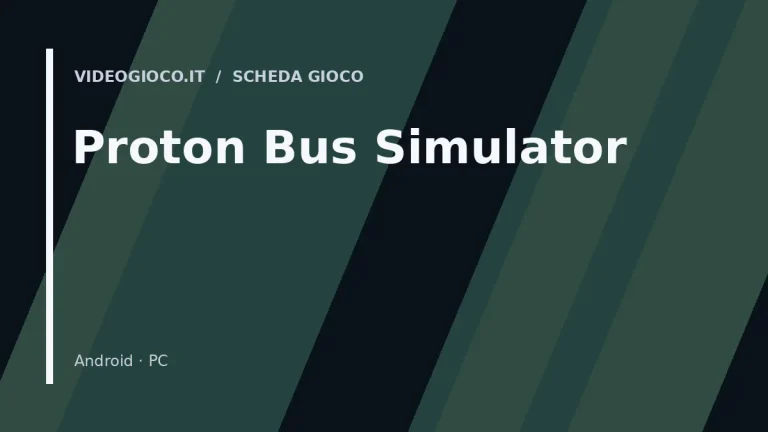 Proton Bus Simulator