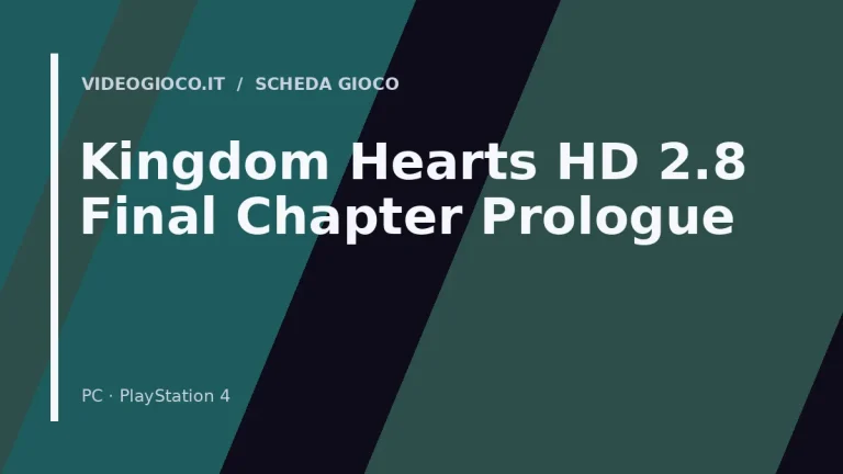 Kingdom Hearts HD 2.8 Final Chapter Prologue