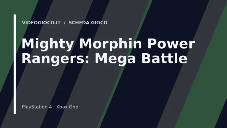 Mighty Morphin Power Rangers: Mega Battle