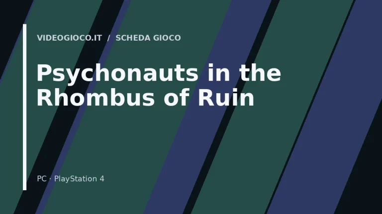 Psychonauts in the Rhombus of Ruin