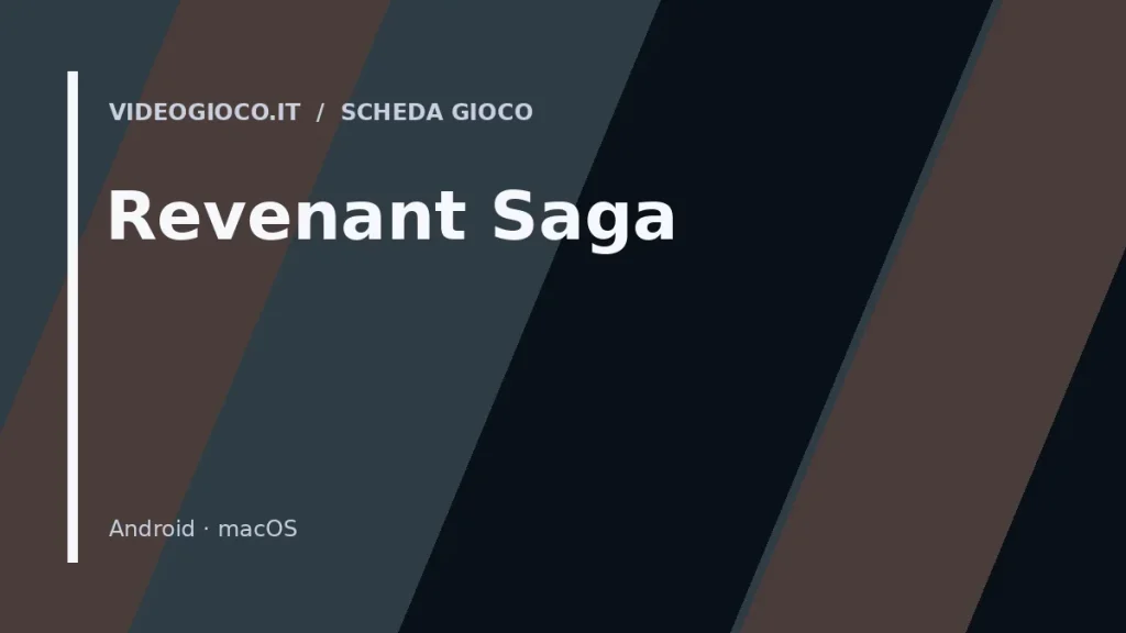 Visual grafica originale di Revenant Saga realizzata da Videogioco.it.